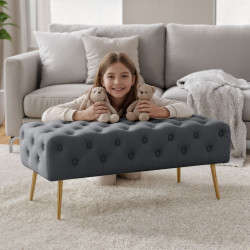 Bancheta Akord Monaco 100cm (Graphite) Thumb