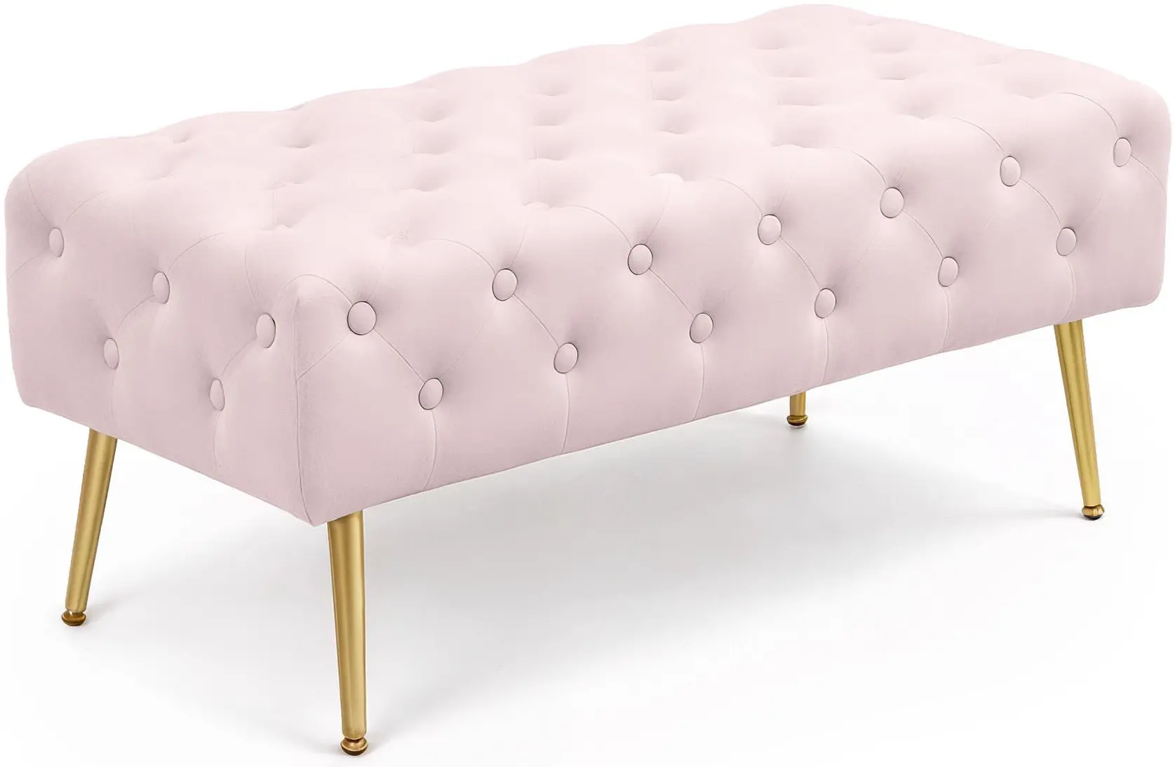 Bancheta Akord Monaco 100cm (Powder Pink)