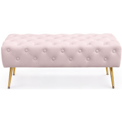 Bancheta Akord Monaco 100cm (Powder Pink) Thumb