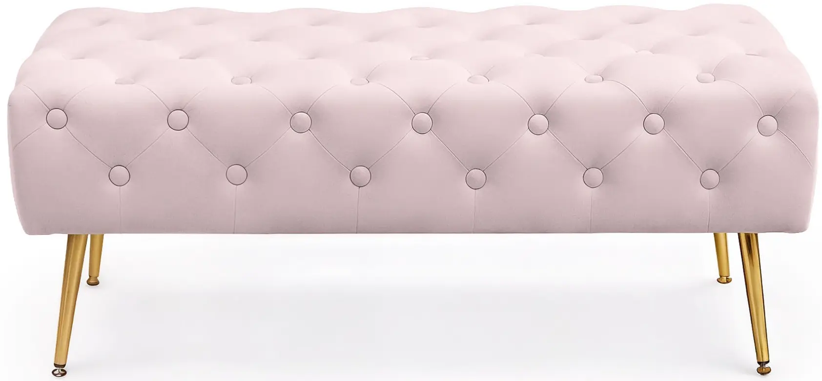 Bancheta Akord Monaco 100cm (Powder Pink)