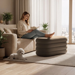 Bancheta Akord Puffo 100cm (Brown) Thumb