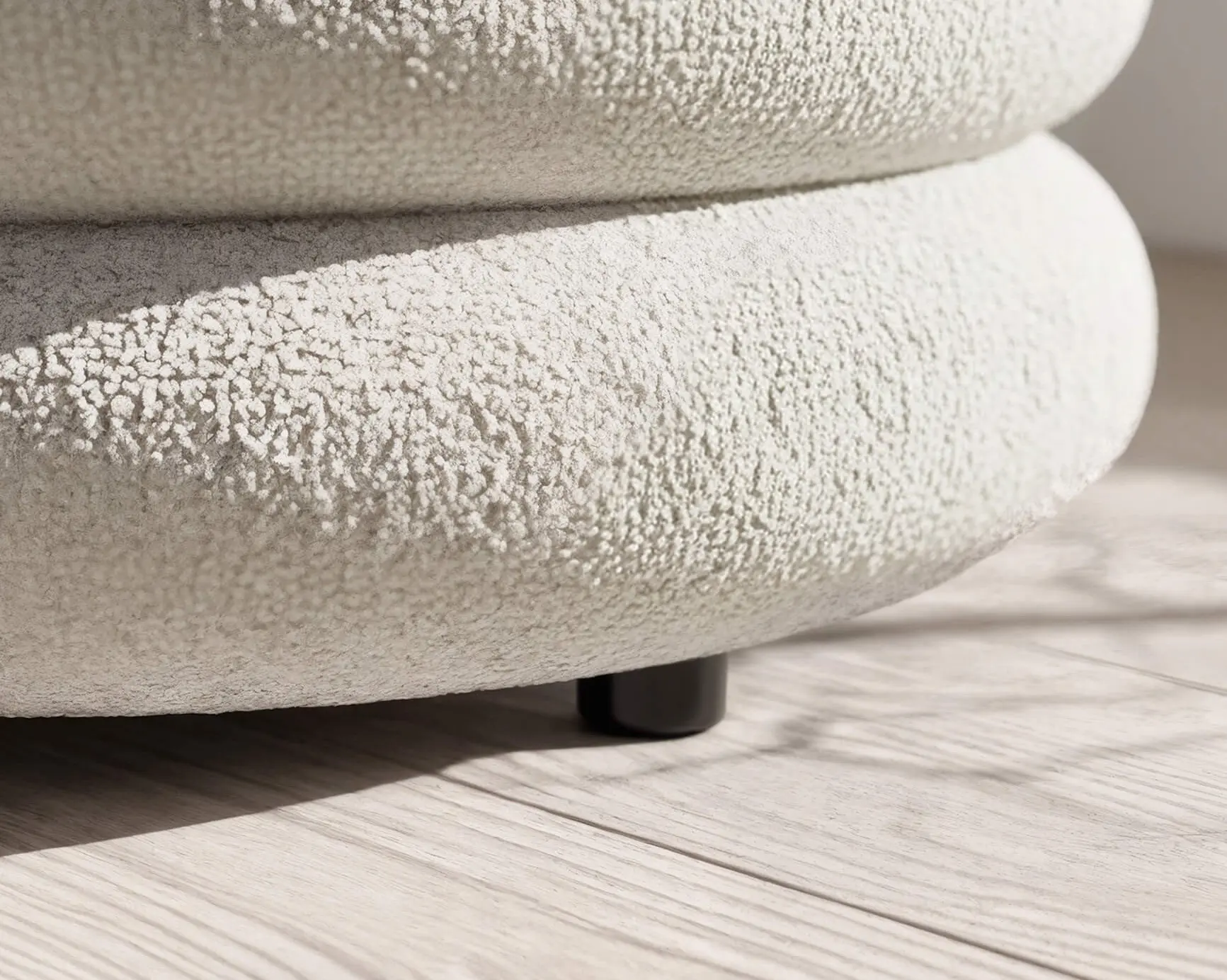 Bancheta Akord Puffo 100cm (Misty White)