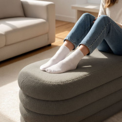 Bancheta Akord Puffo 100cm (Mocha) Thumb