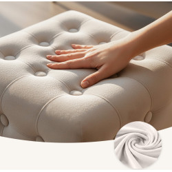 Банкетка Akord Quadra 40см (Beige) Thumb