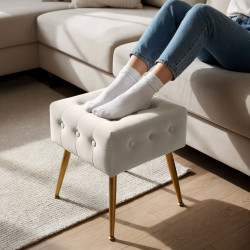 Банкетка Akord Quadra 40см (Beige) Thumb