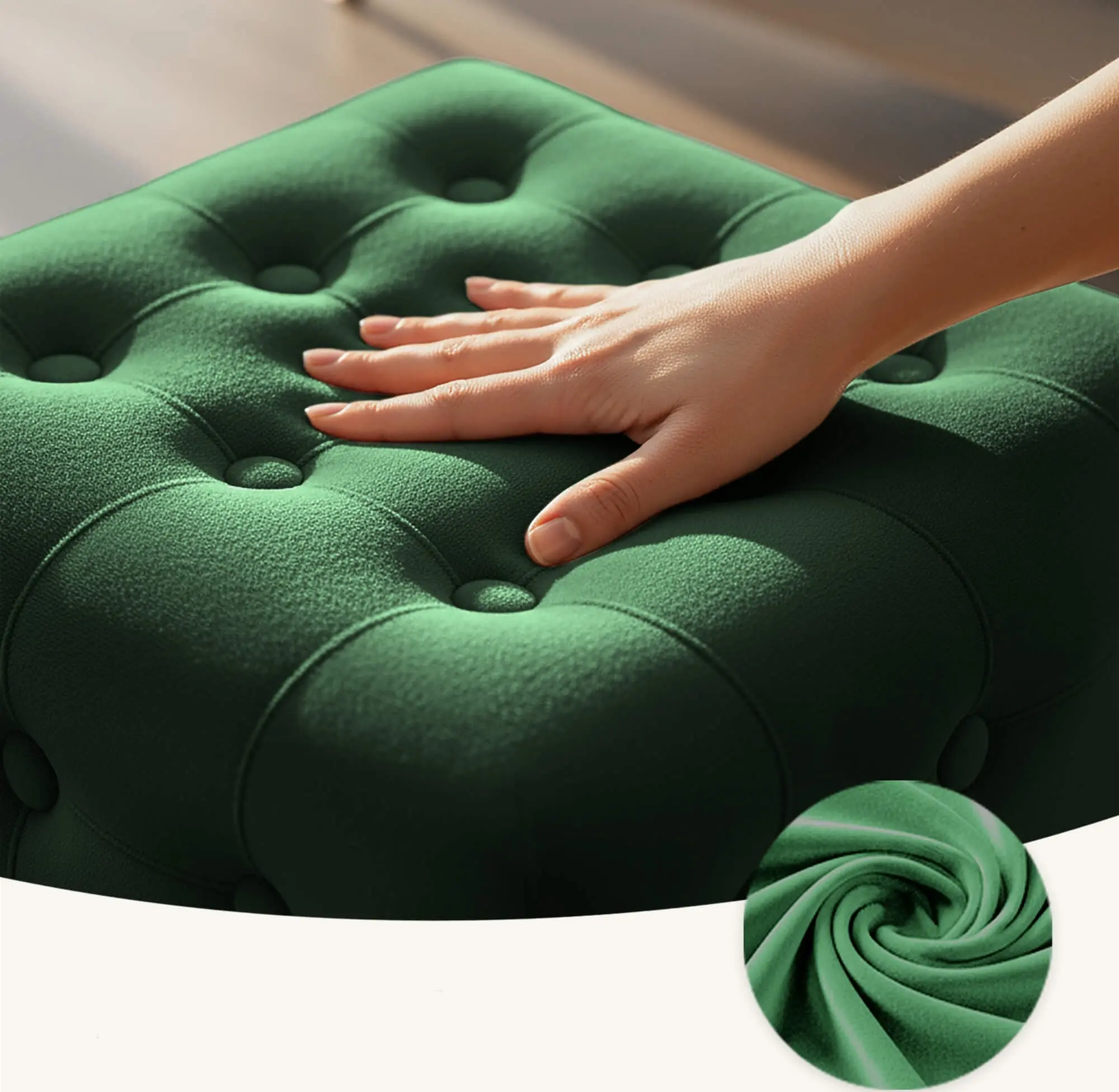 Bancheta Akord Quadra 40cm (Bottle Green)