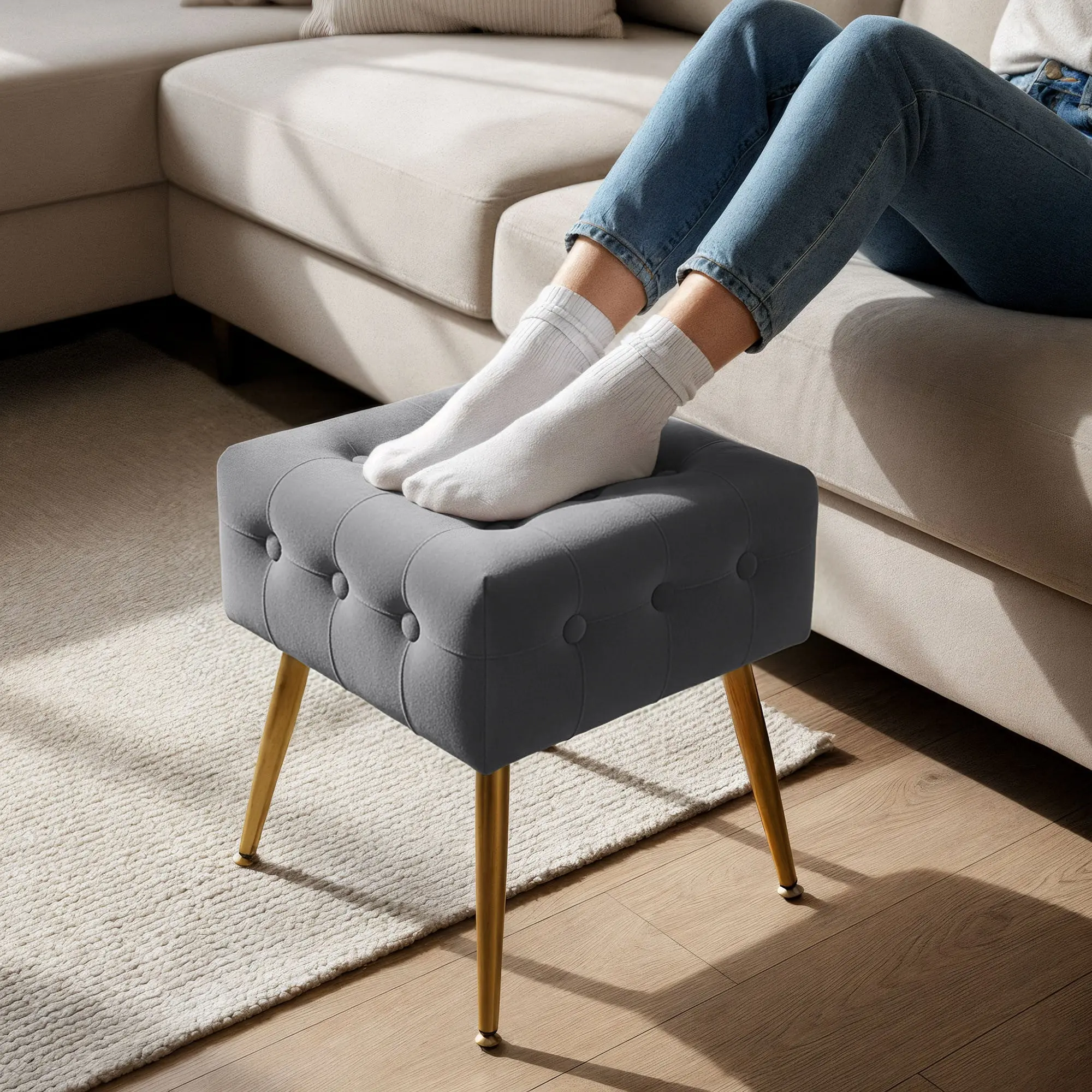 Bancheta Akord Quadra 40cm (Graphite)