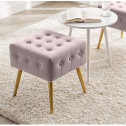 Bancheta Akord Quadra 40cm (Powder Pink)