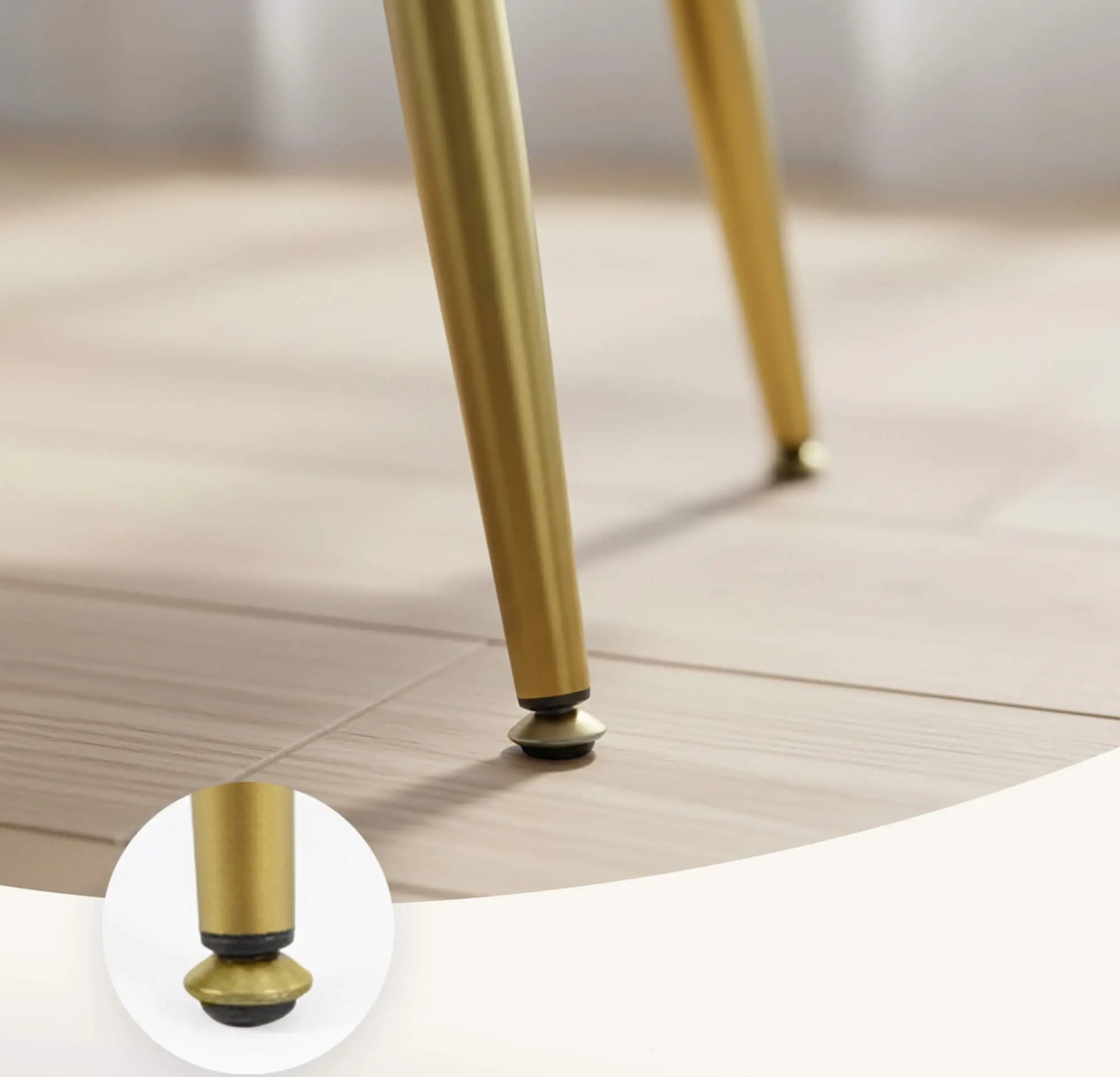 Bancheta Akord Quadra 40cm (Powder Pink)