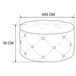 Puf Akord Alia (Beige) Thumb
