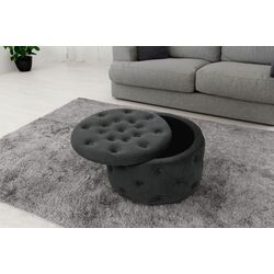 Puf Akord Alia (Black) Thumb