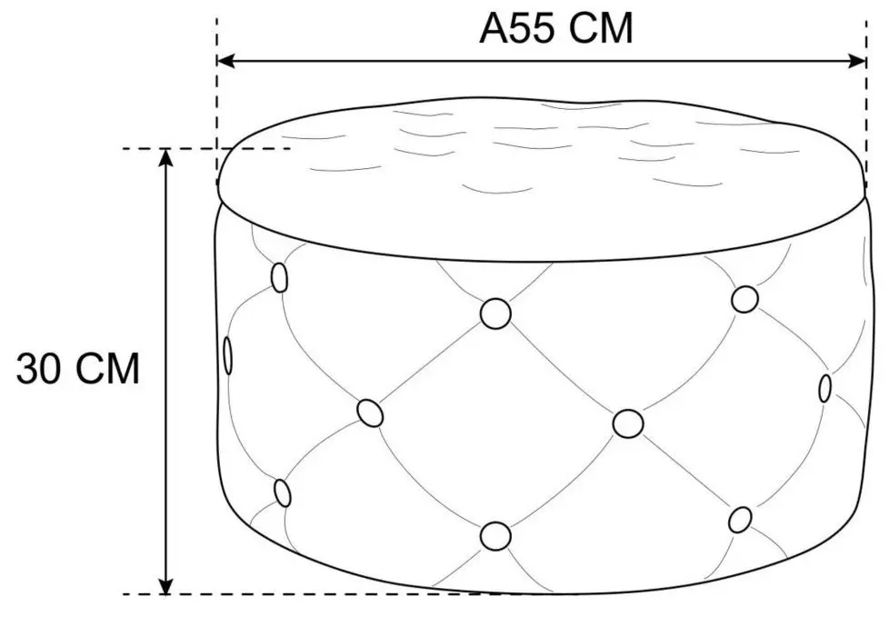 Puf Akord Alia (Graphite)