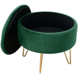 Puf Akord Caro (Gold/Green) Thumb