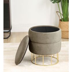 Puf Akord Elza (Beige) Thumb