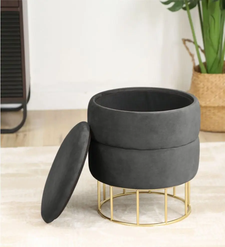 Puf Akord Elza (Grey)