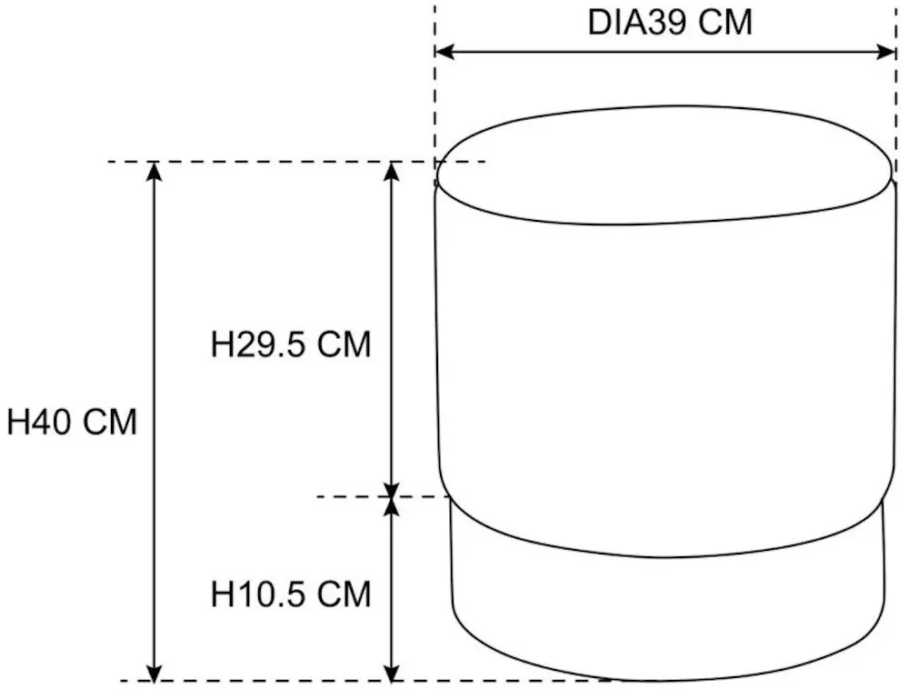 Puf Akord Golden (Beige)