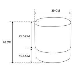 Puf Akord Golden (Gold/Green) Thumb