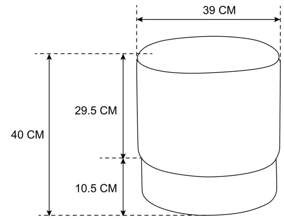Puf Akord Golden (Gold/Green)