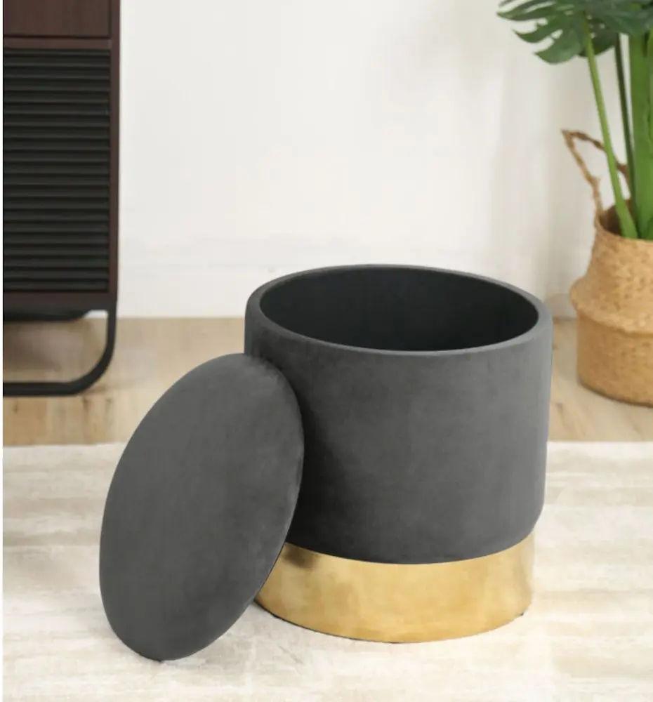 Puf Akord Golden (Grey)