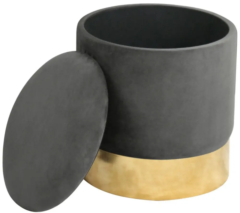 Puf Akord Golden (Grey)