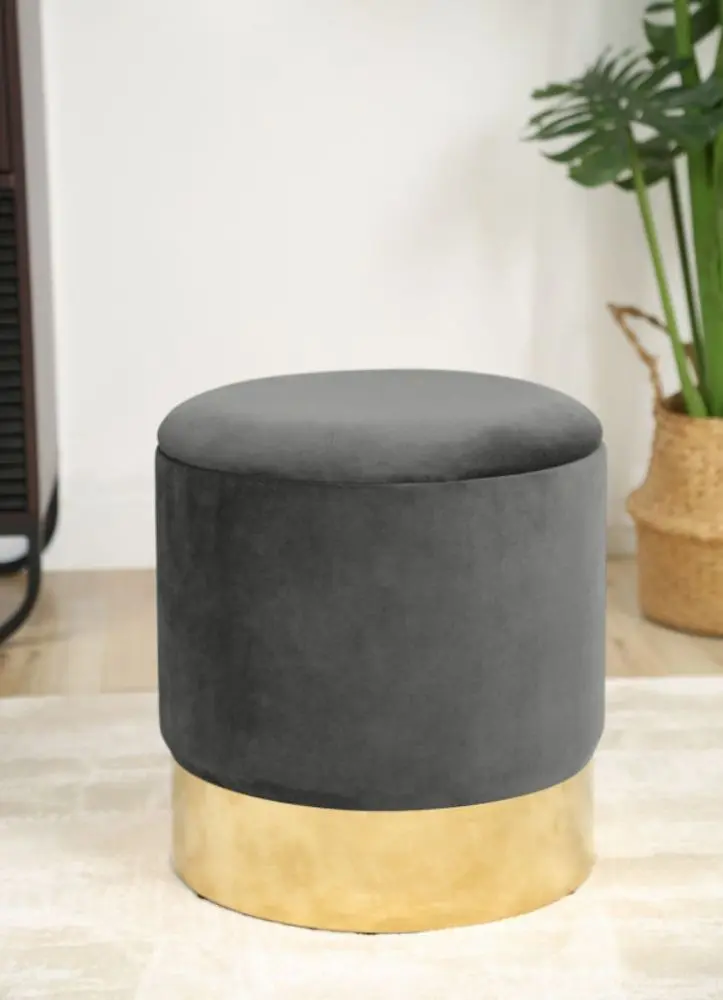 Puf Akord Golden (Grey)