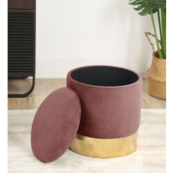 Puf Akord Golden (Pink) Thumb