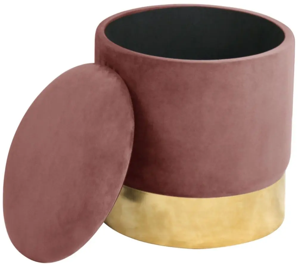 Puf Akord Golden (Pink)