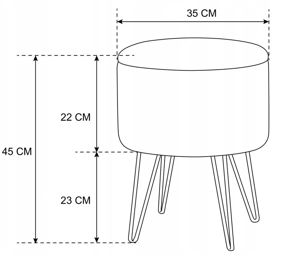 Puf Akord Lili (Beige)