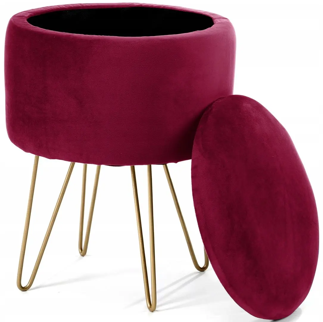 Puf Akord Lili (Burgundy)