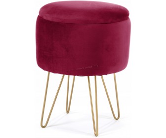 Puf Akord Lili (Burgundy)