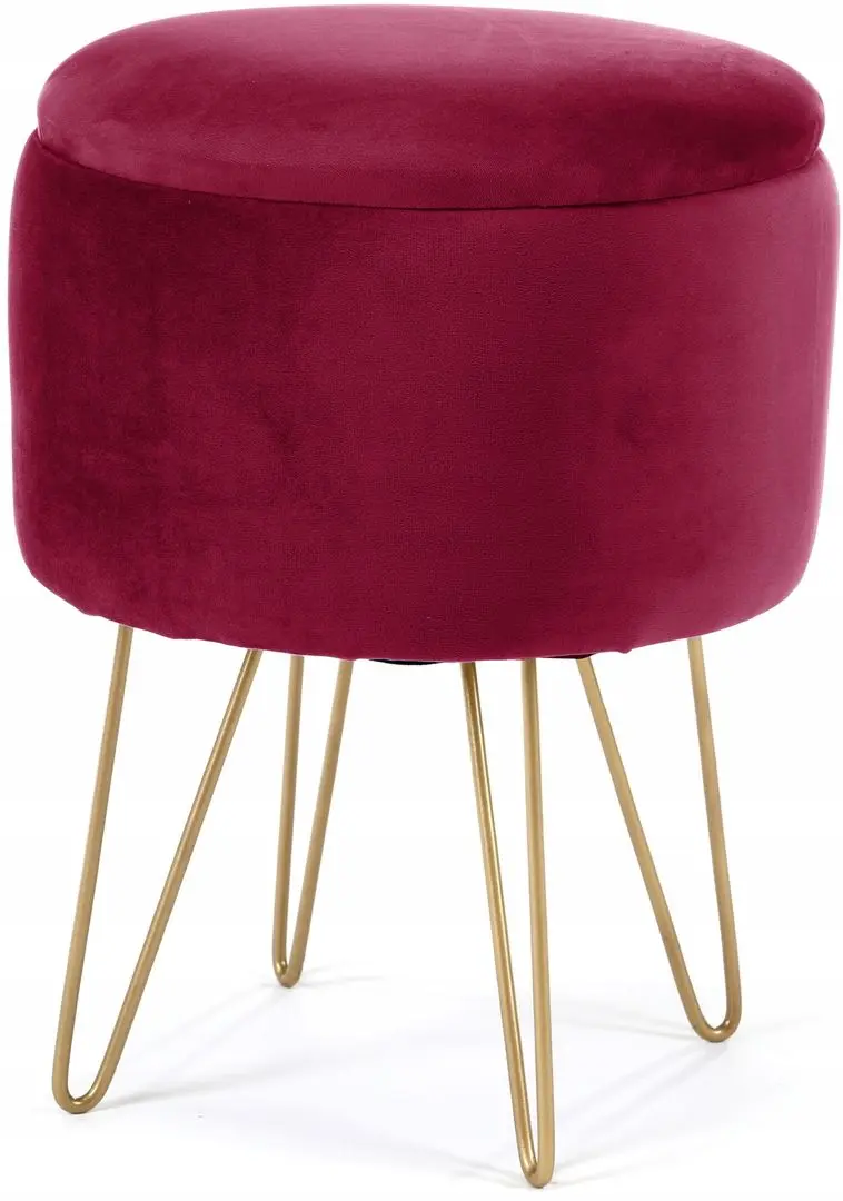 Puf Akord Lili (Burgundy)