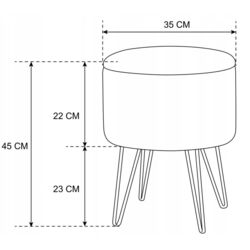 Puf Akord Lili (Green) Thumb