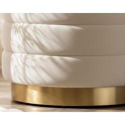 Пуф Akord Luna 40см (Cream) Thumb