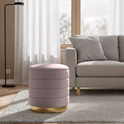 Puf Akord Luna 40cm (Muted Pink)