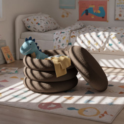 Puf Akord Mollis 55cm (Brown) Thumb