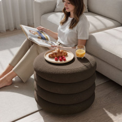 Puf Akord Mollis 55cm (Brown) Thumb