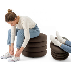 Puf Akord Mollis 55cm (Brown) Thumb