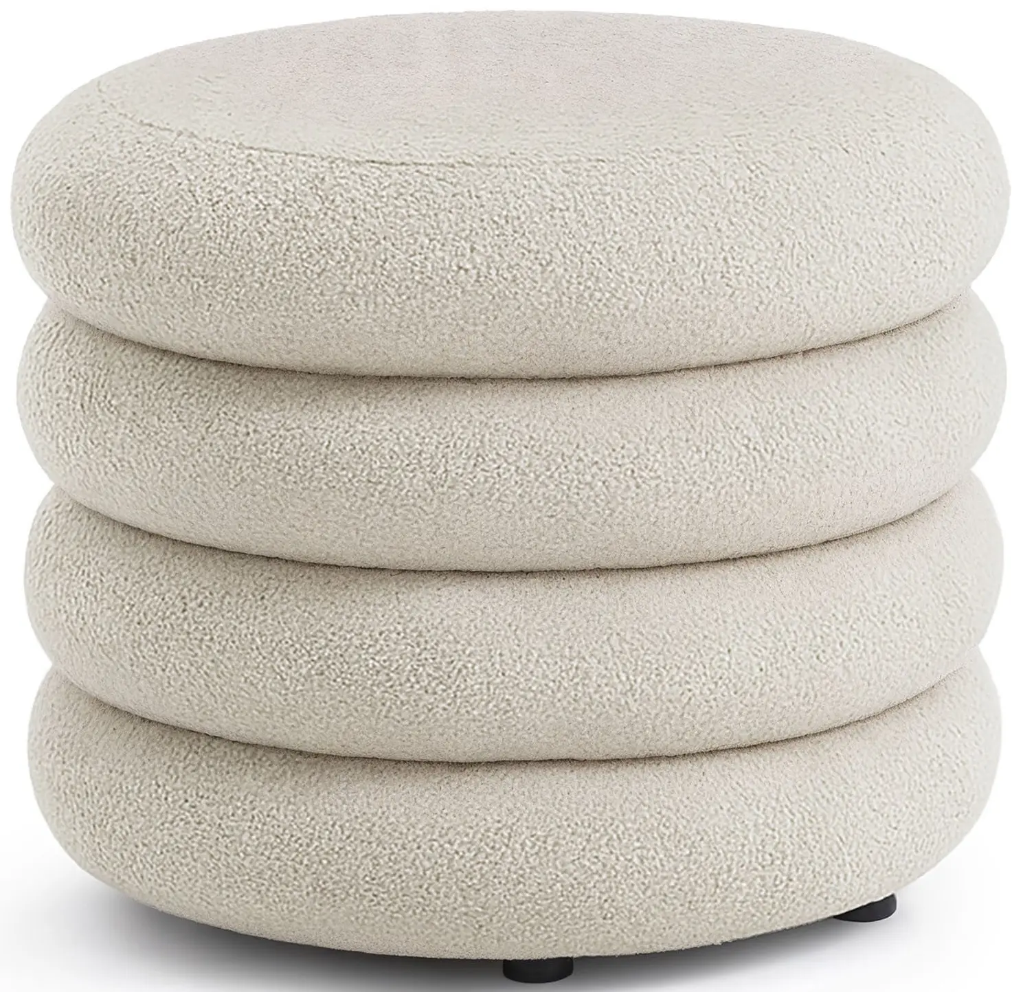 Puf Akord Mollis 55cm (Misty White)