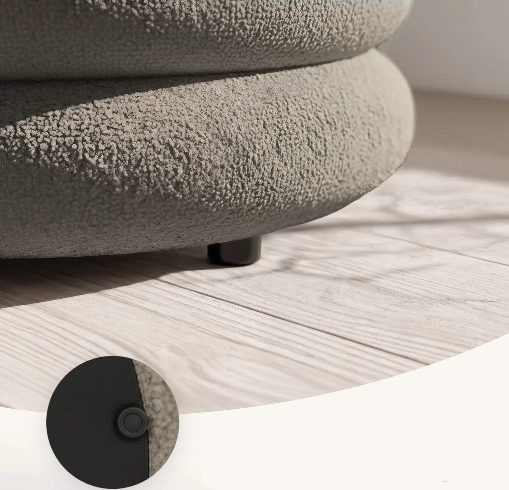 Puf Akord Mollis 55cm (Mocha)