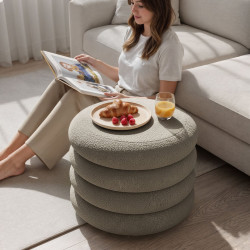 Puf Akord Mollis 55cm (Mocha) Thumb