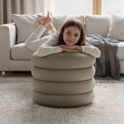 Puf Akord Mollis 55cm (Mocha) Thumb