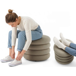 Puf Akord Mollis 55cm (Mocha) Thumb