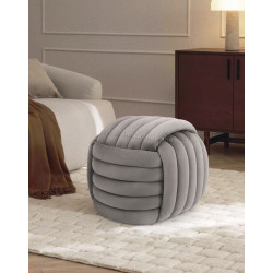 Puf Akord Nilo 53cm (Light Grey)