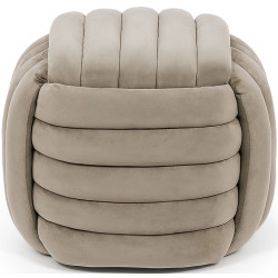 Пуф Akord Nilo 53см (Muted Beige) Thumb