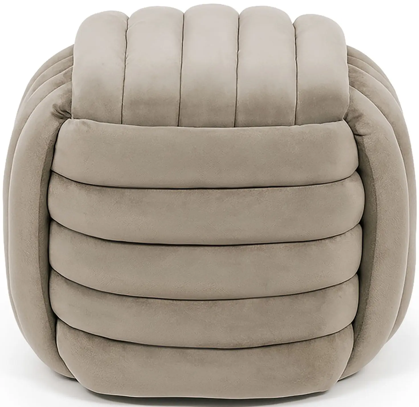 Пуф Akord Nilo 53см (Muted Beige)