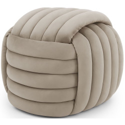 Пуф Akord Nilo 53см (Muted Beige) Thumb