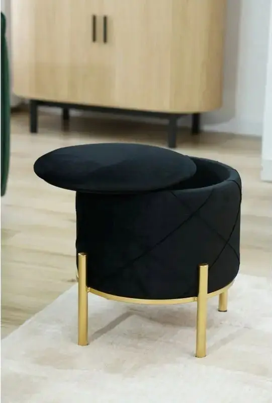 Puf Akord Savana (Gold/Black)