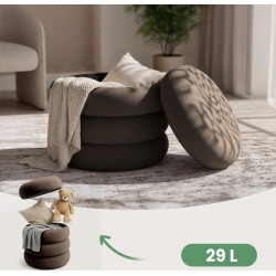 Puf Akord Snuggo 42cm (Brown) Thumb