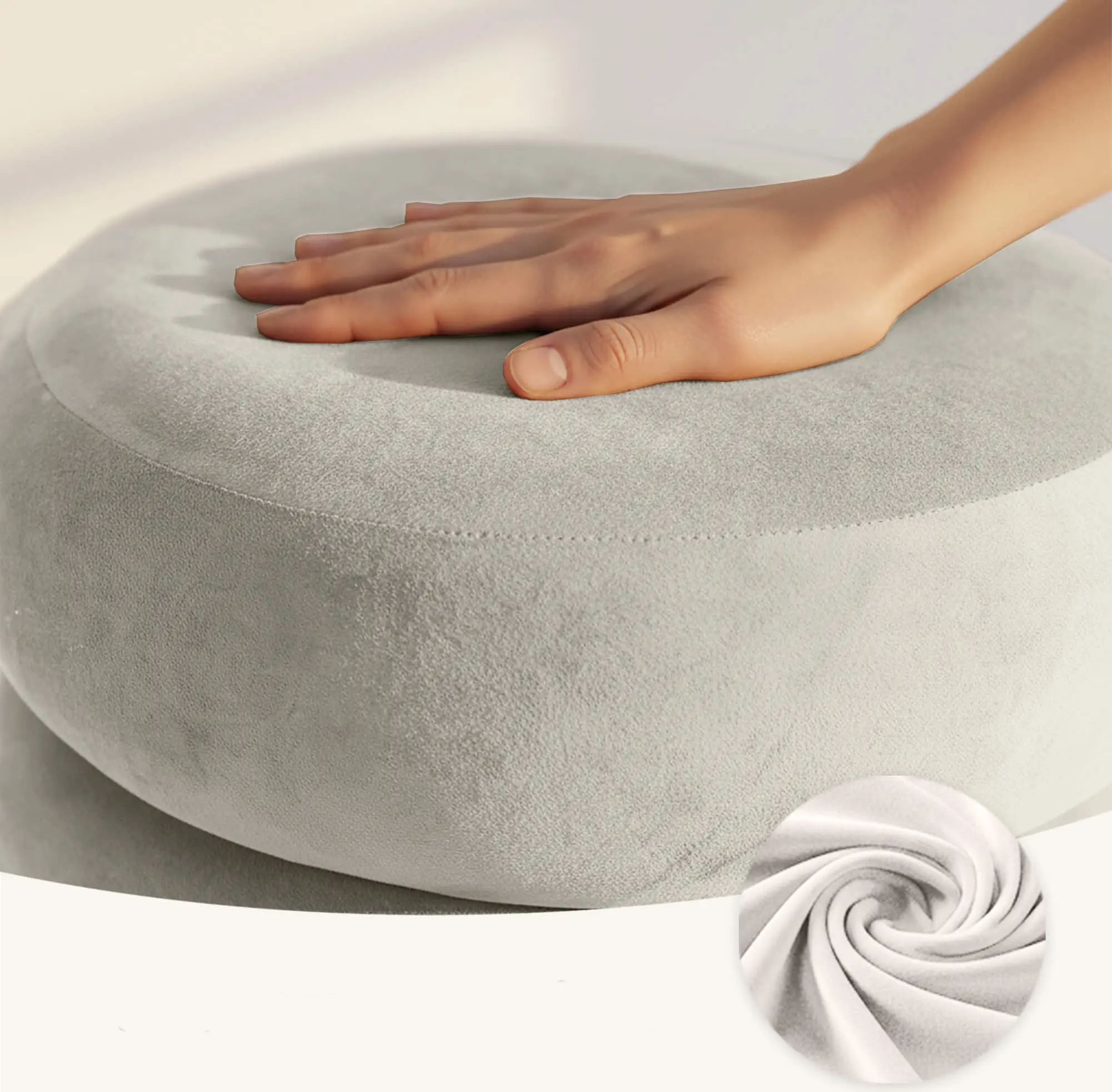 Puf Akord Snuggo 42cm (Cream)