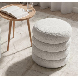 Puf Akord Snuggo 42cm (Misty White)